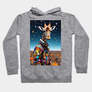 Giraffe Astronaut Hoodie